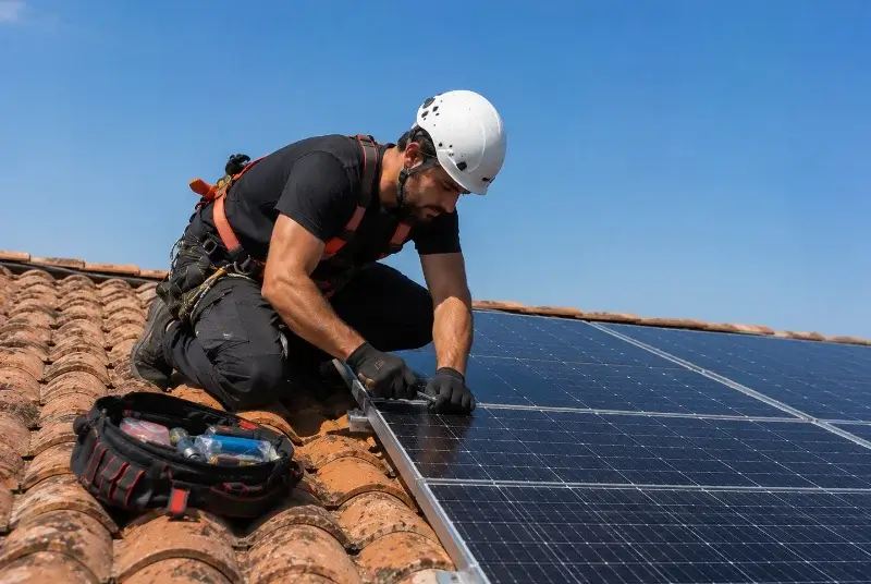 Maintenance et monitoring de panneaux solaires à Guérande